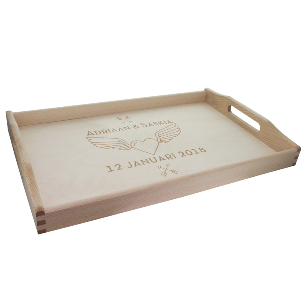 Gegraveerde dienbladen Gegraveerde dienbladen