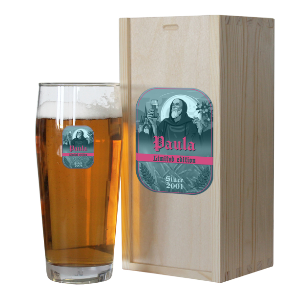 Bedrukt trappistenbierglas Bedrukt trappistenbierglas