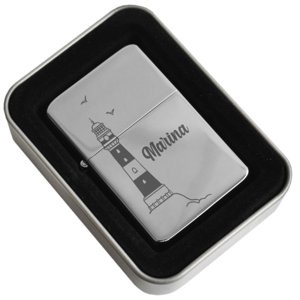 Star® gegraveerde Zee Wereld Aansteker Star® gegraveerde Zee Wereld Aansteker