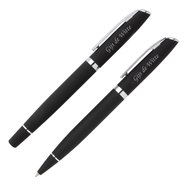 Luxe schrijfset - balpen en rollerball Luxe schrijfset - balpen en rollerball