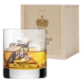 Whiskyglas verjaardag Whiskyglas verjaardag