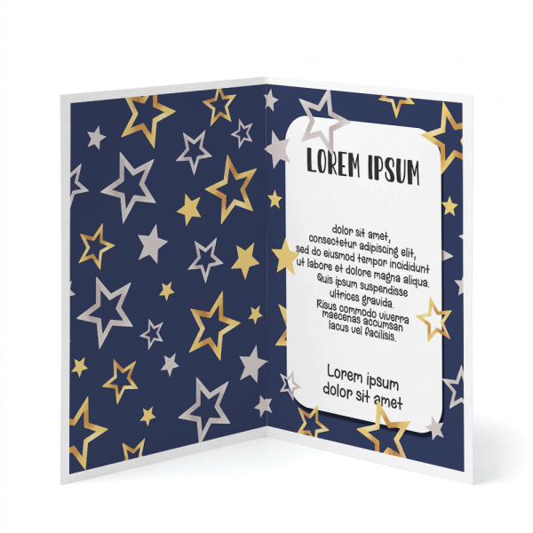 Wenskaart Shining Stars Wenskaart Shining Stars