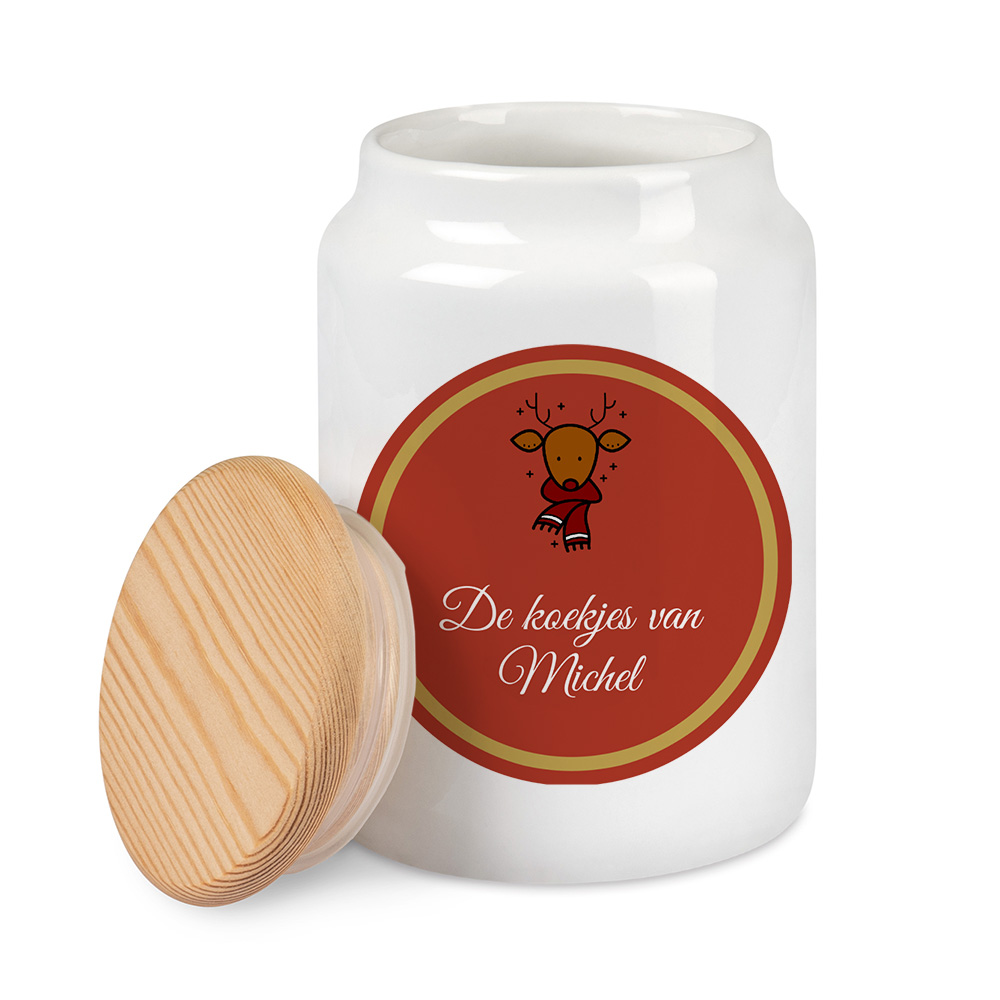 Bedrukte koekjespotten