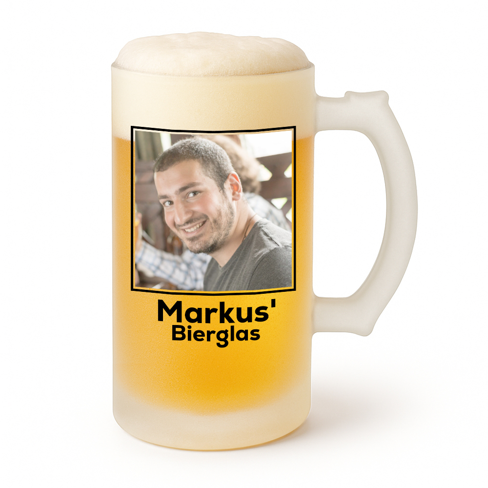 Bedrukte bierpuls