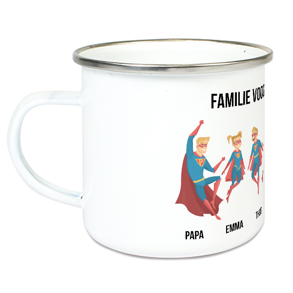 Emaille bekers