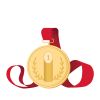 Mölkky medaille