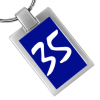 Donkerblauw