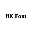 HK font