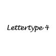 Lettertype 4