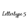 Lettertype  5