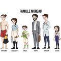 6 personages