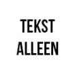 Tekst alleen