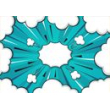 Strip blauw