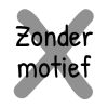 Zonder motief