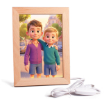 Houten LED-frame