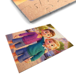 Puzzel van karton