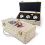 kist voor 3 petanqueballen