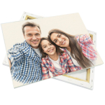 Canvas op houten frame