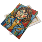 Canvas op houten frame