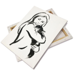 Canvas op houten frame