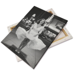 Canvas op houten frame