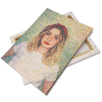 Canvas op houten frame