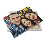 Canvas op houten frame