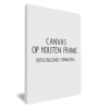 Canvas op houten frame