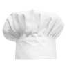 Witte koksmuts (kind)