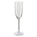 Champagneglas met initialen - bladeren