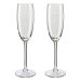 Champagneglas voor mama en papa-bubbels