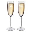 Champagneglazen set 2 stuks