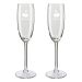 Champagneglazen zwaan