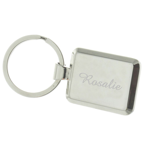 Gegraveerde sleutelhanger shopping 2