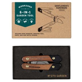 Gentlemen's Hardware Gardening Multitool mes graveren