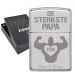 Zippo personaliseren met tekst voor papa
