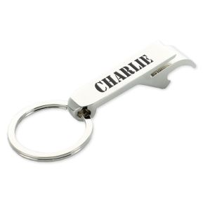 Gepersonaliseerde sleutelhanger flesopener