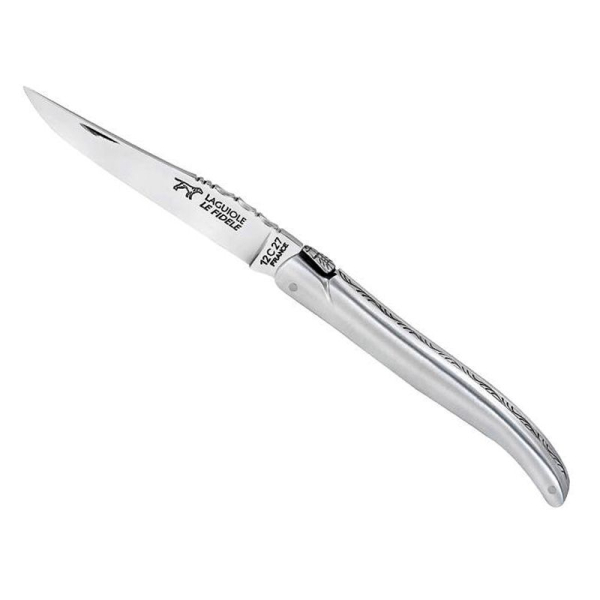 Laguiole mes Le Fidèle met aluminium greep