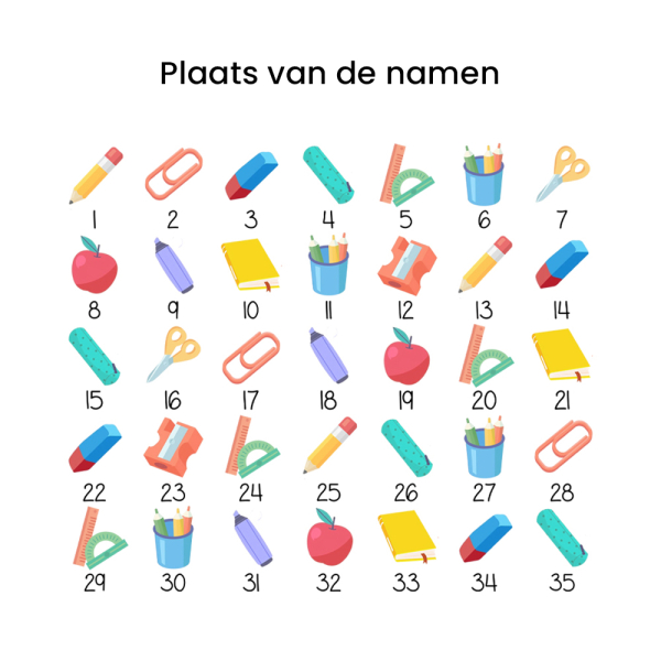 Gepersonaliseerde totebag Klasherinneringen