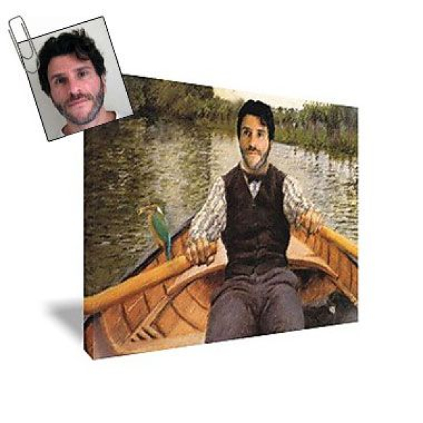 Portret van een man - gepersonaliseerd kunstwerk