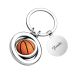 Sleutelhanger gegraveerd basketbal 2