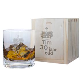 Whiskyglas verjaardag