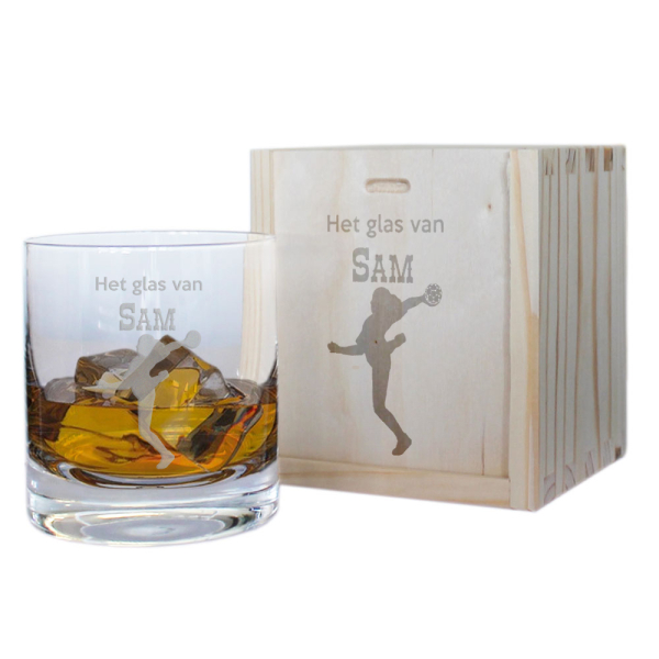 Whiskyglas voor een sporter