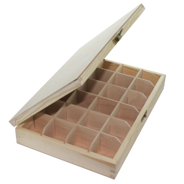 Houten kralendoos personaliseren