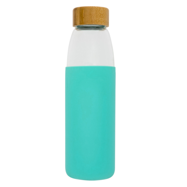 Gepersonaliseerd fles glas en silicone 4