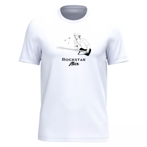 Gepersonaliseerd heren T-shirt De Karakters 100% biologisch katoen