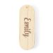 Gepersonaliseerde 16GB houten USB-stick