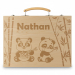 Gepersonaliseerde tekenkoffer panda