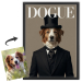 DOGUE-magazinecover op basis van een foto DOGUE-magazinecover op basis van een foto