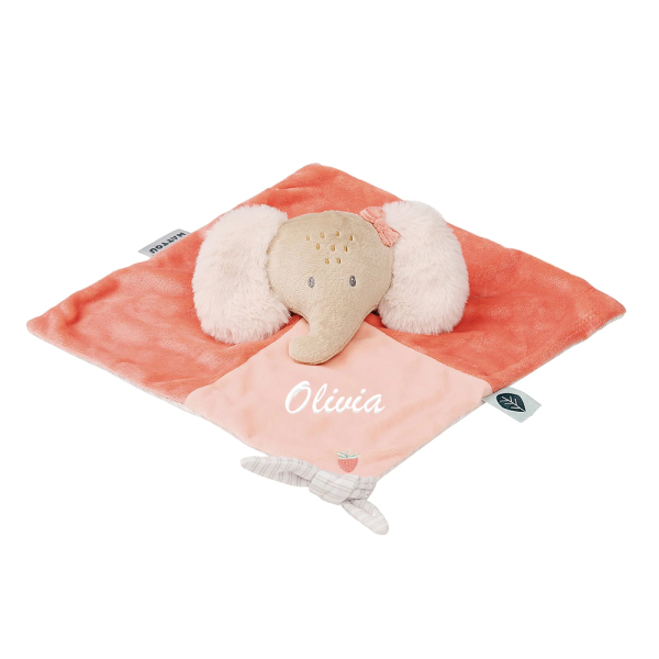 Gepersonaliseerde knuffel Oli de olifant